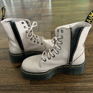 Dr Martens platform boots